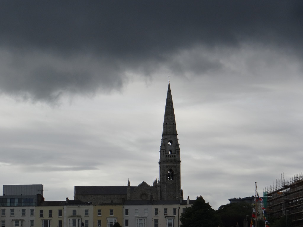 Dublin storm clouds