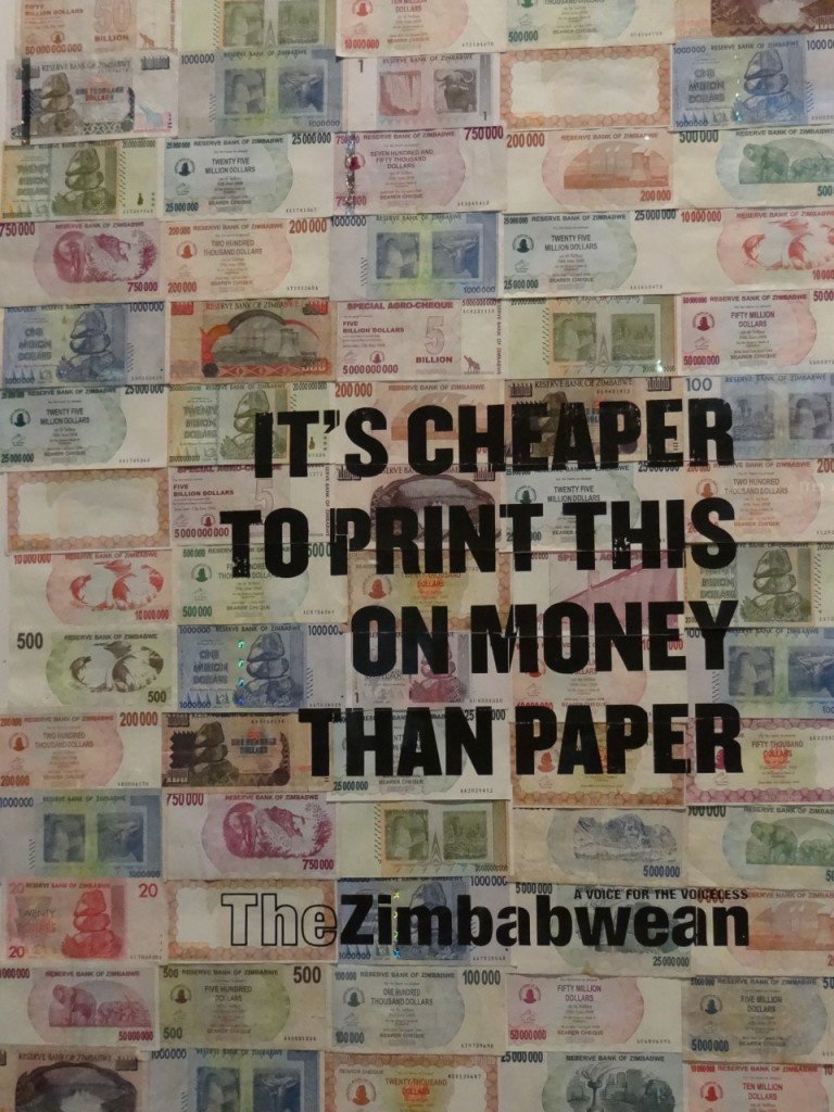 Zimbabwe Money at The British Museum