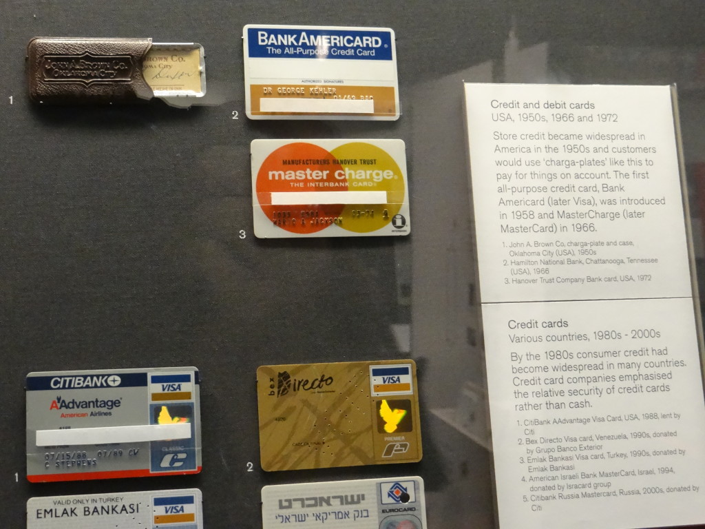 Credit card history at The British Museum