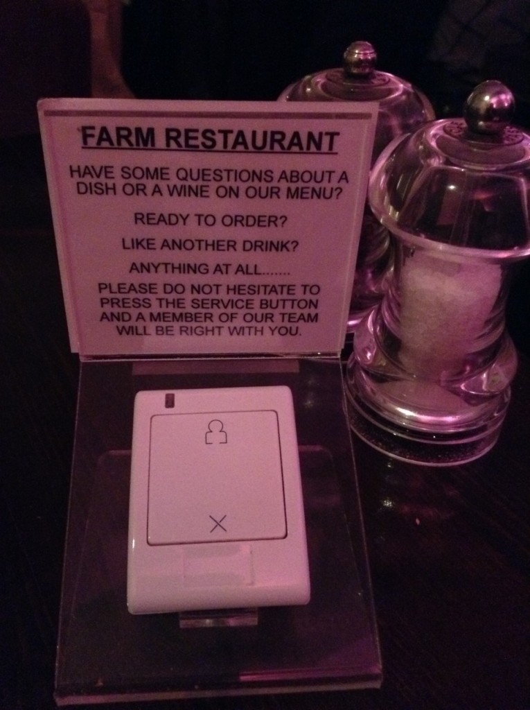Farm Restaurant Service