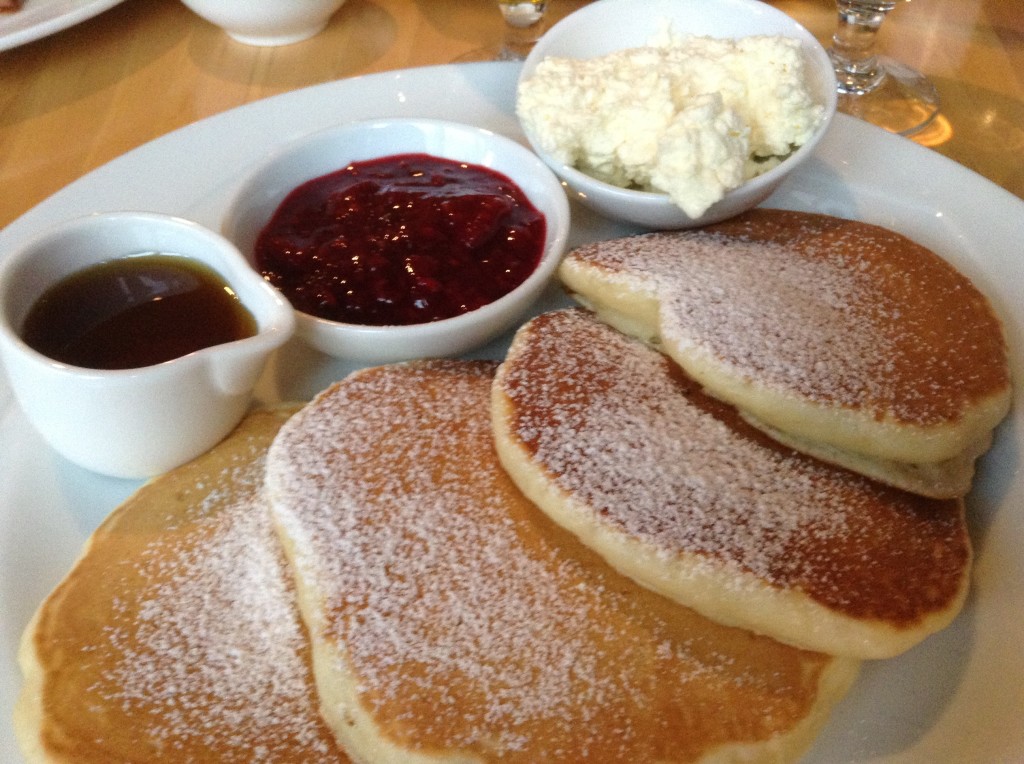 Westin Dublin pancakes