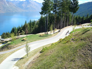 Queenstown luge track