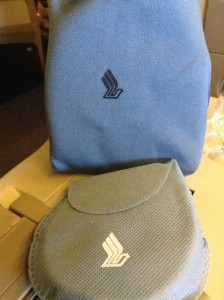 Singapore Airlines amenity kits