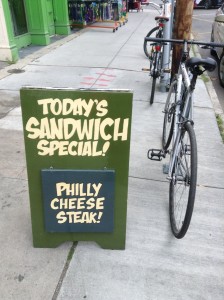Sandwich board