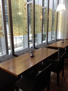 Dining Room at British Airways PHL lounge