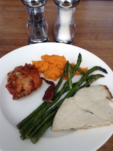 Pre-dinner at the British Airways lounge PHL