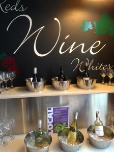 British Airways Lounge PHL Wine