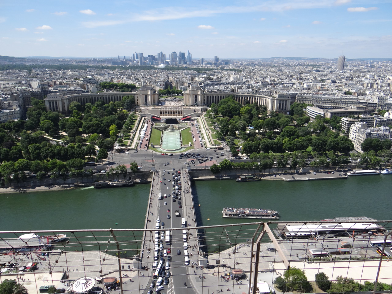 File:View from the second floor of the Eiffel Tower, July 2009.jpg