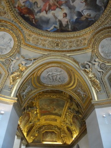 Ceiling at the Louvre