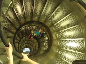 Arc de Triomphe stairs