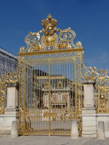 Versailles golden entry gate