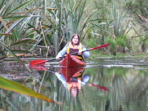 Philatravelgirl Kayaking Lake Mapourika New Zealand