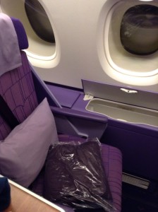 Thai A380 Royal Silk Business Class