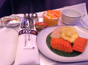 Thai A380 fruit plate