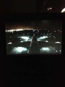 Thai A380 landing in Paris