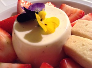 The Rosewood Hotel Panna Cotta