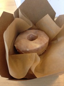 Glazed Donut at Blue Star