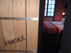 Hotel Fabric twin room Paris