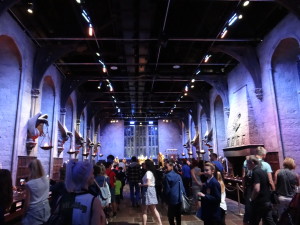 Harry Potter Studio Tour Great Hall