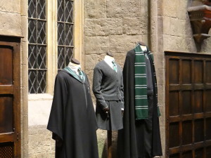 Harry Potter Studio Tour dorm uniforms