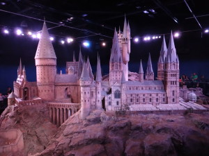 Hogwarts the model at Harry Potter Studio tour London