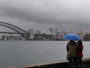 Sydney in the Rain in Sydney