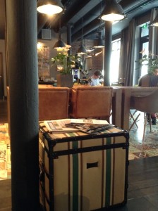 Hotel Fabric lobby design