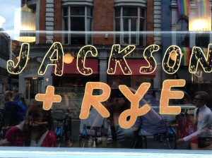 Jackson + Rye Soho breakfast