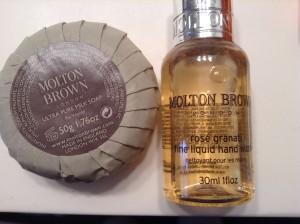 Molton Brown toiletries