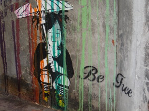 Be Free Melbourne Street Art