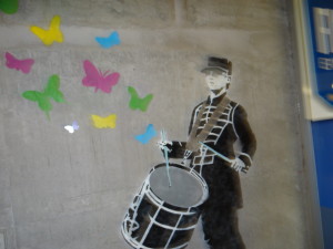 Melbourne Street Art Paste Up butterflies