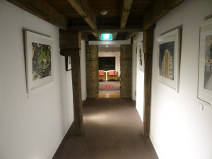 The Henry Jones Art Hotel hallways of art