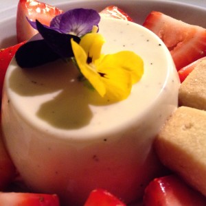 Rosewood London Panna Cotta