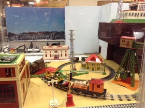 Reading Terminal Market train display