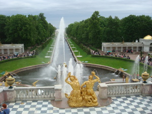 Peterhof Park Fountains