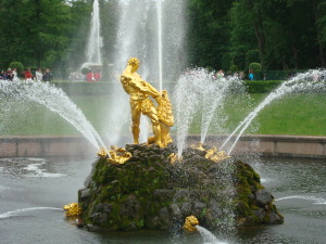 Peterhof Fountains Grand Cascade