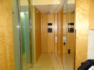 Westin Sydney room hallway