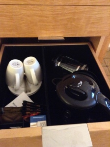 The Westin Sydney coffee in room