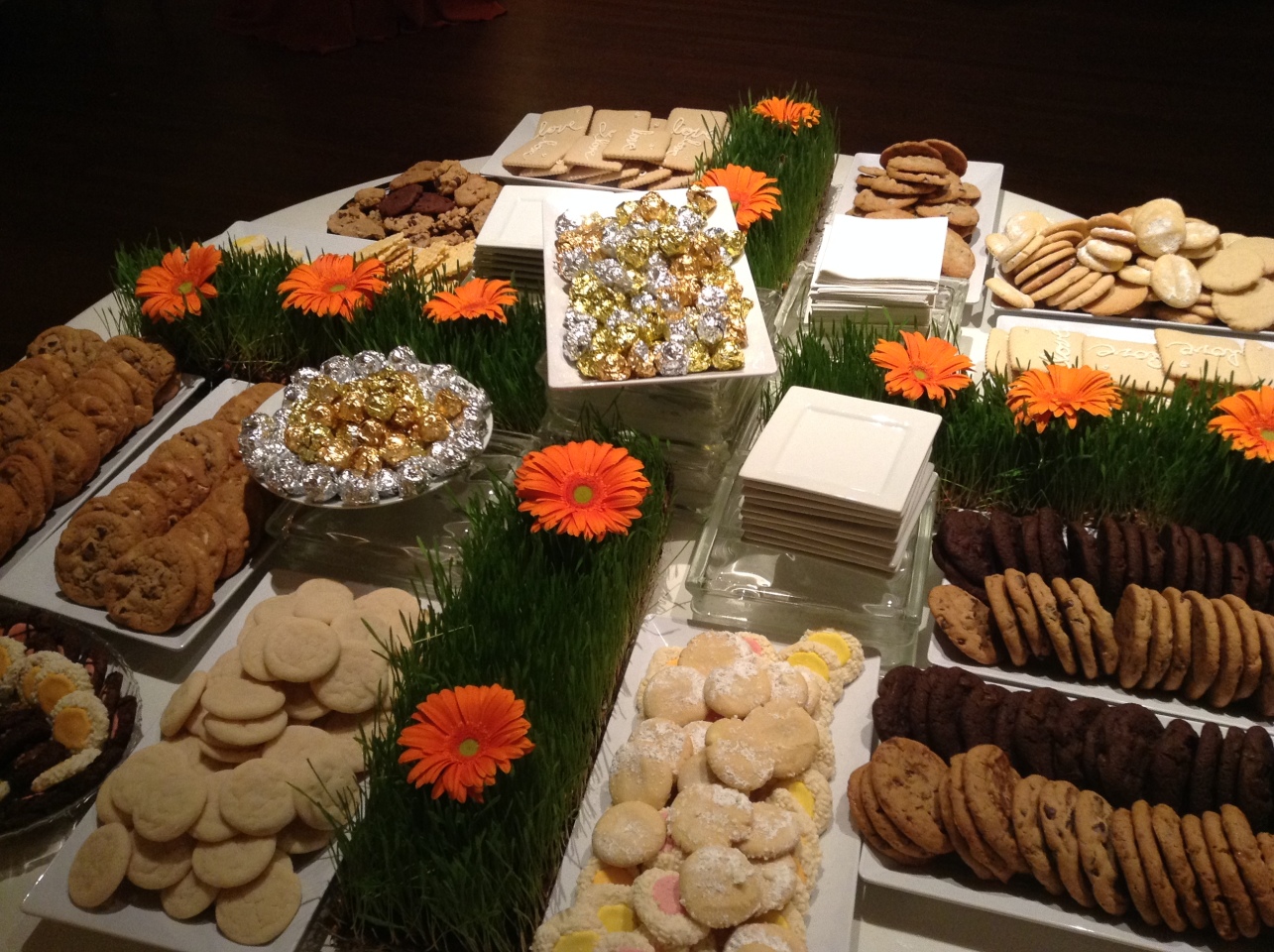 Cookie Table at Wedding