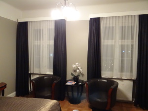 Hotel Borg Double Room seating area