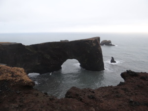 South Coast of Iceland cliffs coastline