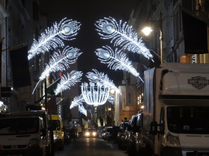Bond Street London Christmas lights