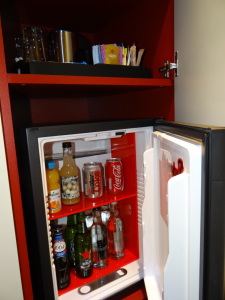 Hyatt Andaz London minibar