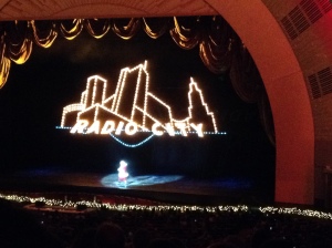 Radio City Music Hall Santa