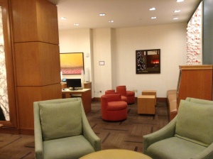 The Hyatt Place NYC lobby