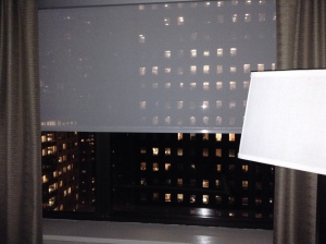 Westin New York Grand Central view at night