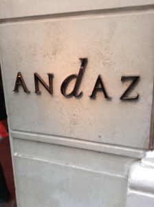 The Hyatt Andaz London Liverpool Street