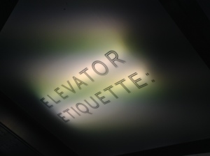 Hyatt Andaz London elevator