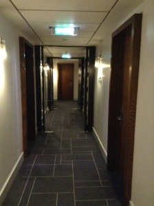 Hyatt Andaz London hallway