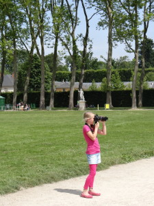 Young Photographer at Versailles